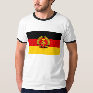 Camiseta Bandeira da RDA República Democrática da Alemanh