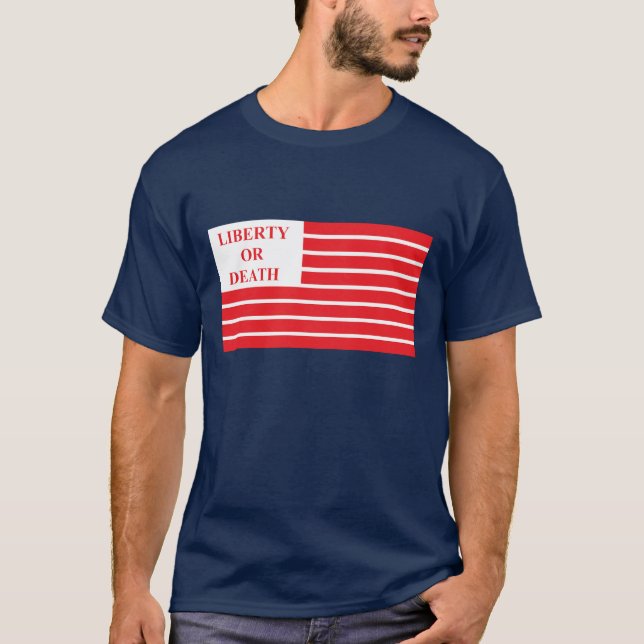 Camiseta Bandeira da rebelião do uísque (Frente)