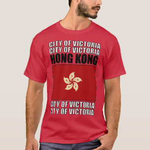 Camiseta Bandeira da Região Administrativa Especial de Hong