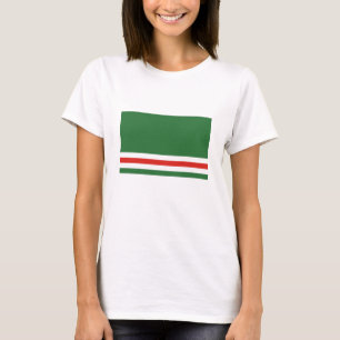 Camiseta Bandeira da República Chechena de Ichkeria