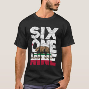 Camiseta Bandeira da República da Califórnia - Código de Ár