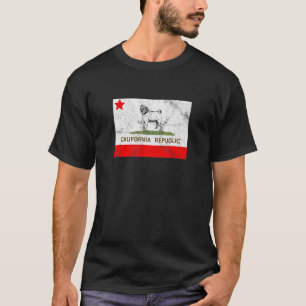 Camiseta Bandeira Da República Da Califórnia Por Umlaut 9