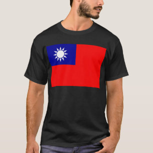 Camiseta Bandeira da República da China (Formosa) - 中華