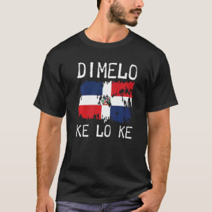Camiseta Bandeira da República Dominicana Dimelo Ke Lo Ke D