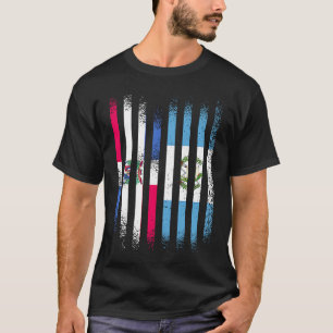 Camiseta Bandeira da República Dominicana Guatemala País Cr