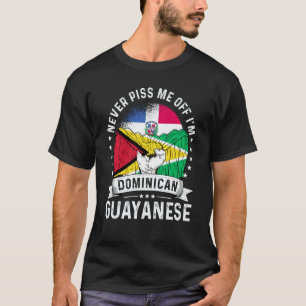 Camiseta Bandeira da República Dominicana Guayanese Cultiva