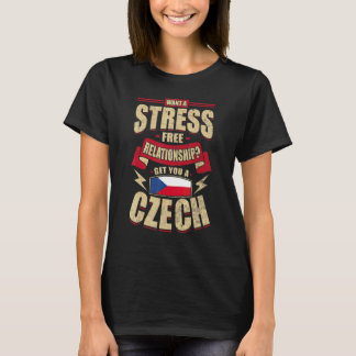 Camiseta Bandeira da República Tcheca Tchecos Orgulhosos Ho