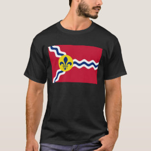 Camiseta Bandeira da Rua Louis, Missouri
