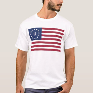 Camiseta Bandeira da segunda Revolução Americana