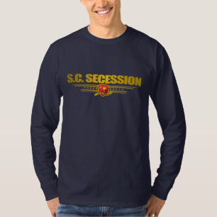 Camiseta Bandeira da separação de South Carolina
