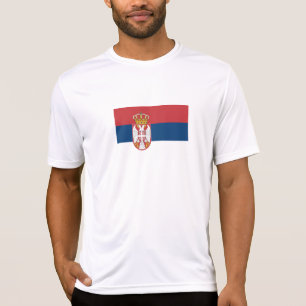 Camiseta Bandeira da Sérvia