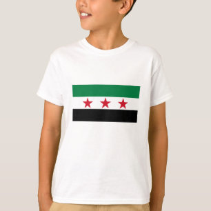 Camiseta Bandeira da Síria