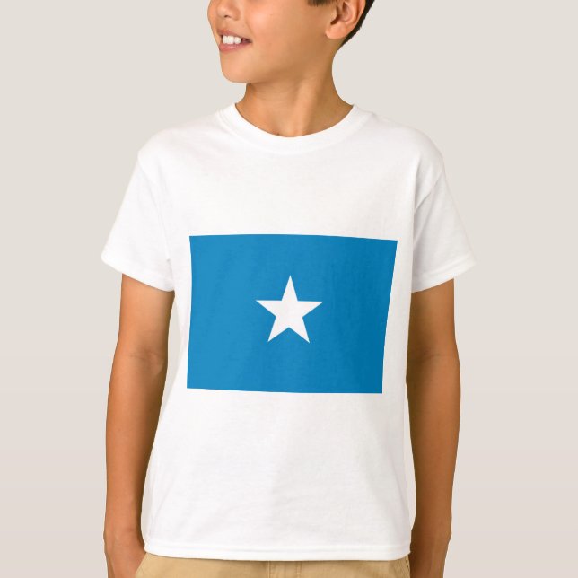 Camiseta Bandeira da Somália (Frente)