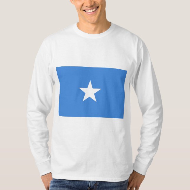 Camiseta Bandeira da Somália (Frente)