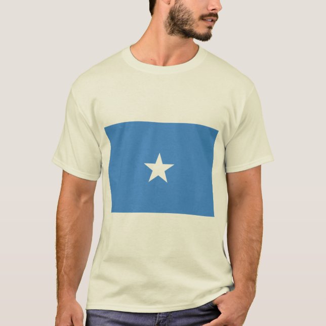 Camiseta bandeira da Somália (Frente)