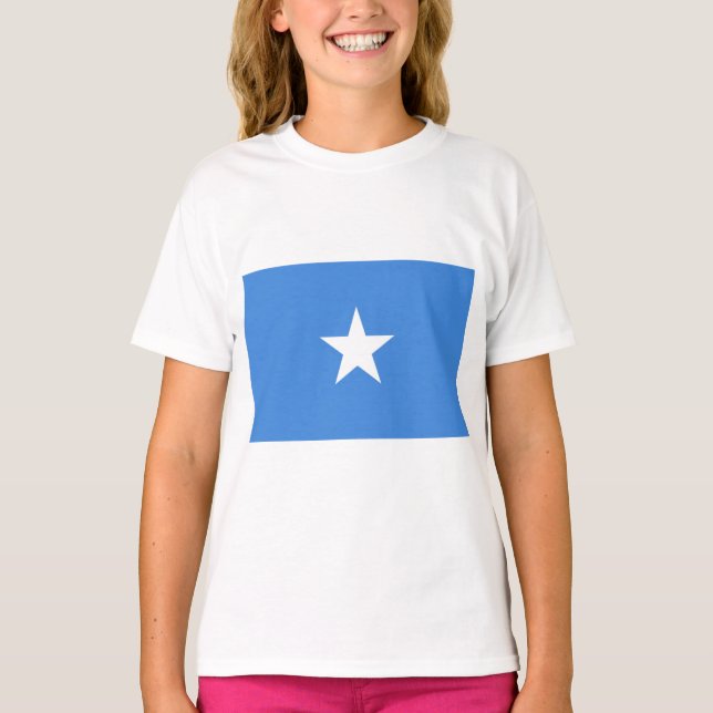 Camiseta Bandeira da Somália (Frente)