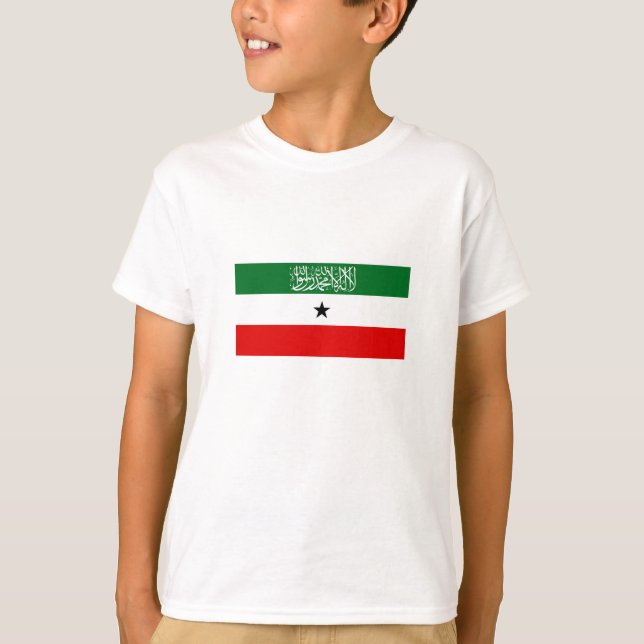 Camiseta Bandeira da Somalilândia (Frente)