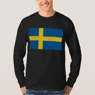 Camiseta Bandeira da Suecia