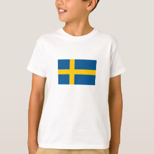 Camiseta Bandeira da Suécia