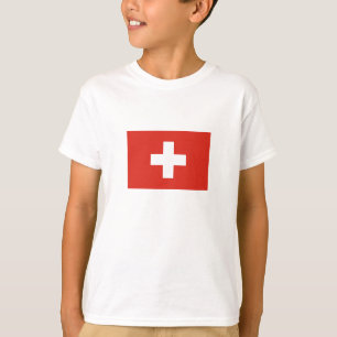 Camiseta Bandeira da Suíça