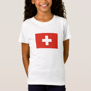 Camiseta Bandeira da Suíça
