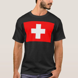 Camiseta Bandeira Da Suiça