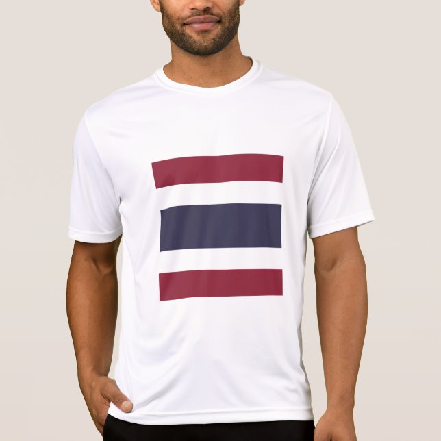 Camiseta Bandeira da Tailândia (Frente)