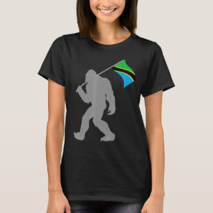 Camiseta Bandeira Da Tanzânia