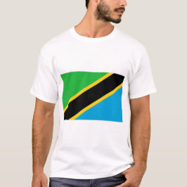 Camiseta Bandeira da Tanzânia