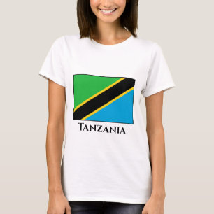 Camiseta Bandeira da Tanzânia