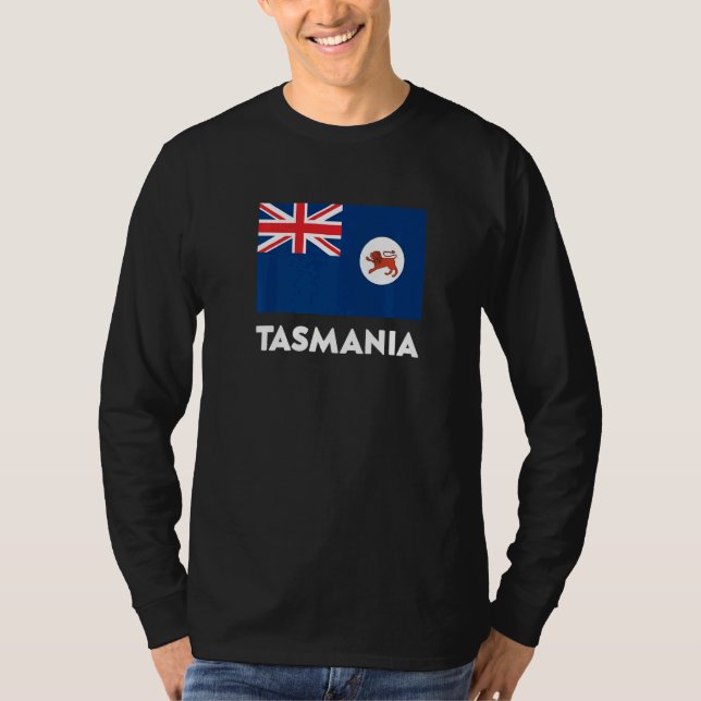 Camiseta Bandeira da Tasmânia (Frente)