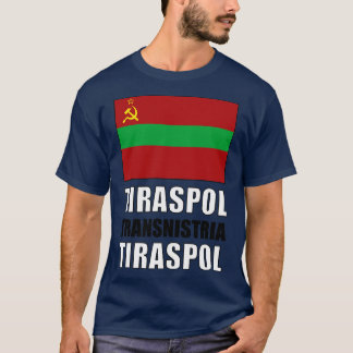 Camiseta Bandeira da Transnístria