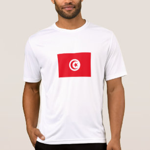 Camiseta Bandeira da Tunísia