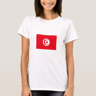 Camiseta Bandeira da Tunísia