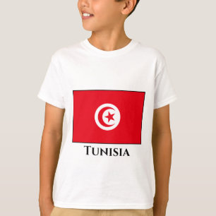 Camiseta Bandeira da Tunísia