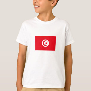 Camiseta Bandeira da Tunísia