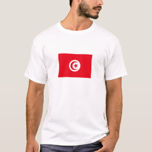 Camiseta Bandeira da Tunísia