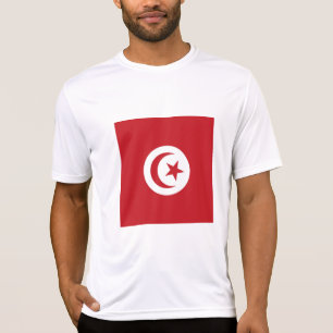 Camiseta Bandeira da Tunísia