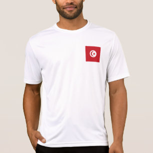 Camiseta Bandeira da Tunísia