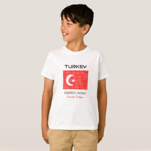 Camiseta Bandeira da Turquia
