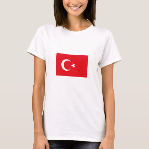 Camiseta Bandeira da Turquia