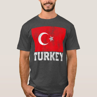Camiseta Bandeira da Turquia Orgulho da Família Cory Nation