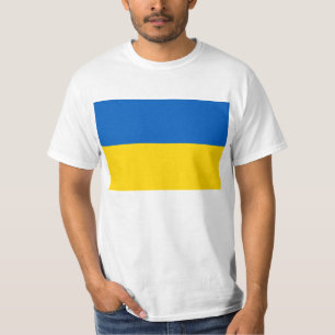 Camiseta Bandeira da Ucrânia