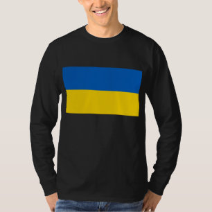 Camiseta Bandeira da Ucrânia
