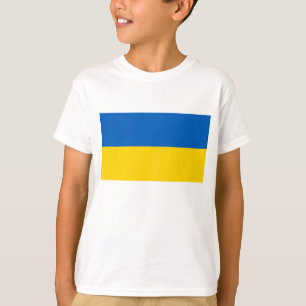 Camiseta Bandeira da Ucrânia