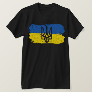 Camiseta Bandeira da Ucrânia