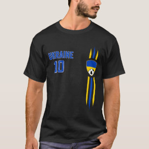 Camiseta Bandeira da Ucrânia Amantes do Orgulho Ucraniano 6