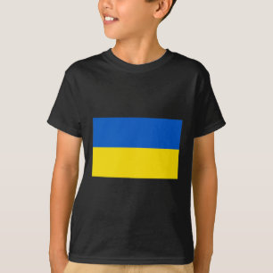 Camiseta Bandeira da Ucrânia Bolso Bandeira Ucraniana Supor