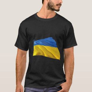 Camiseta Bandeira da Ucrânia - Guerra, Política, Sofrimento