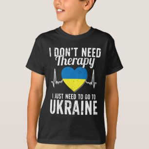 Camiseta Bandeira da Ucrânia I Bandeira da Ucrânia I Férias